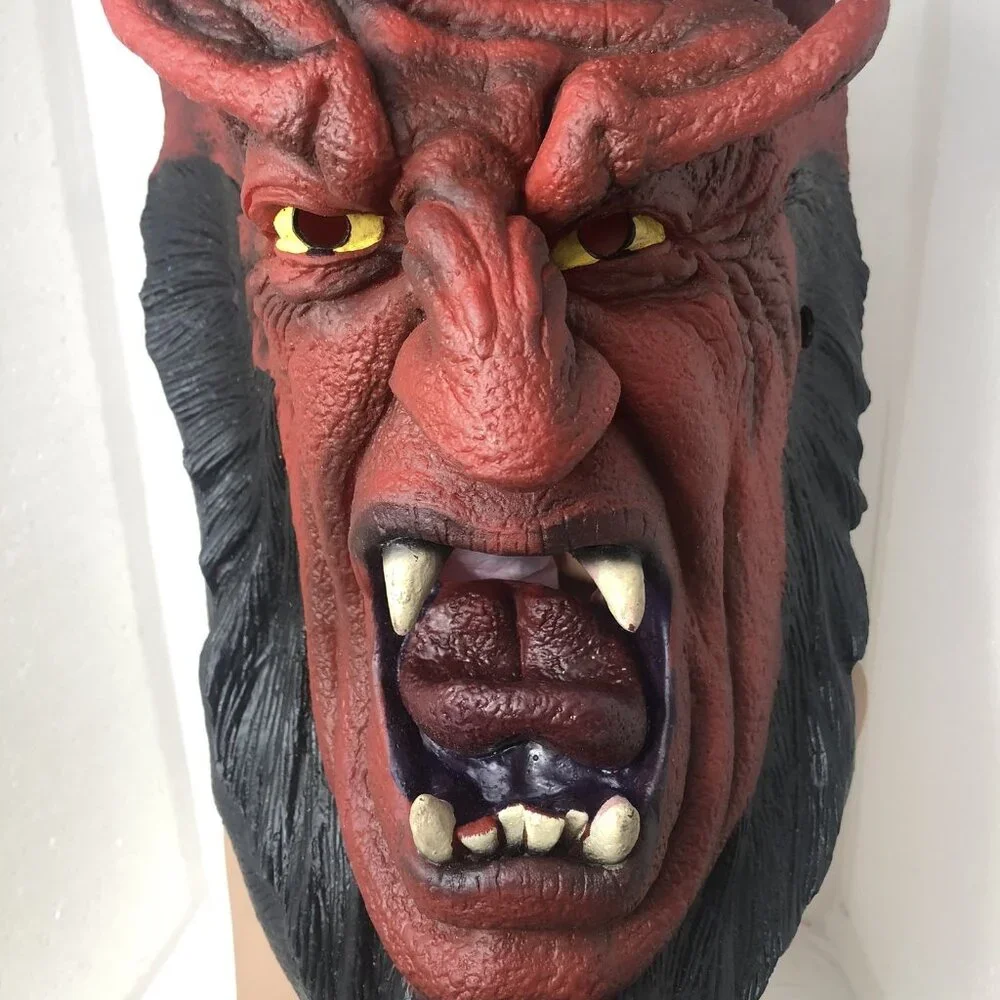 Halloween Mask The Paper Magic Group Bearded Devil Rubber